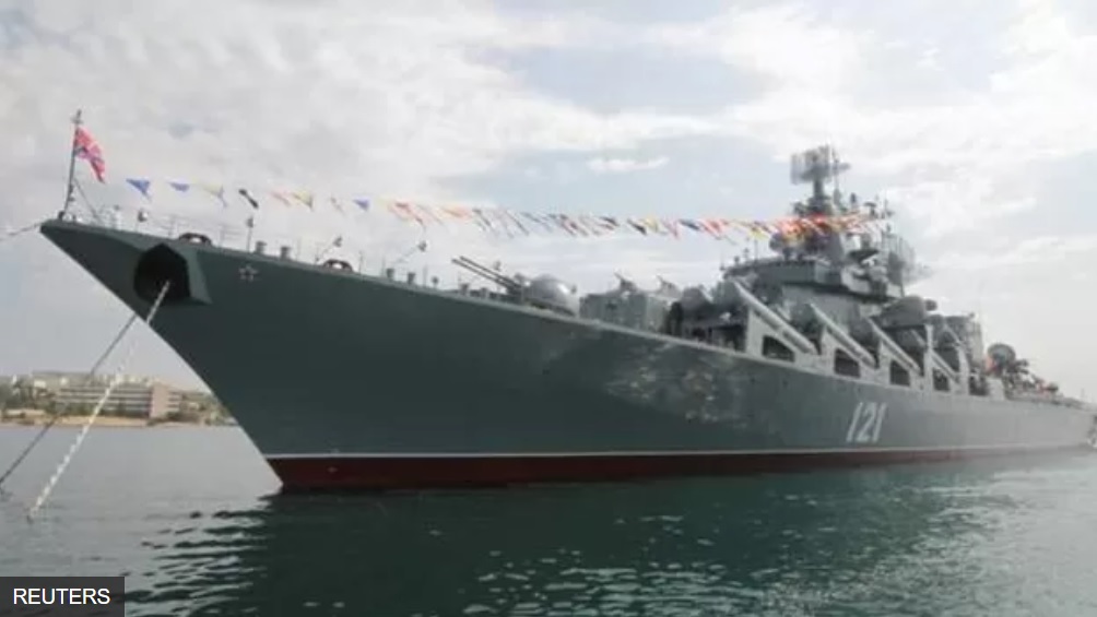 “莫斯科号” 在2000年成为俄罗斯黑海舰队旗舰