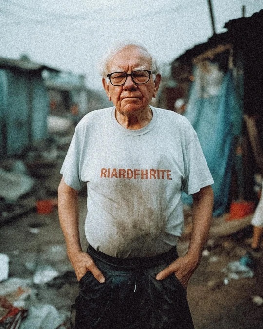 American businessman Warren Buffet