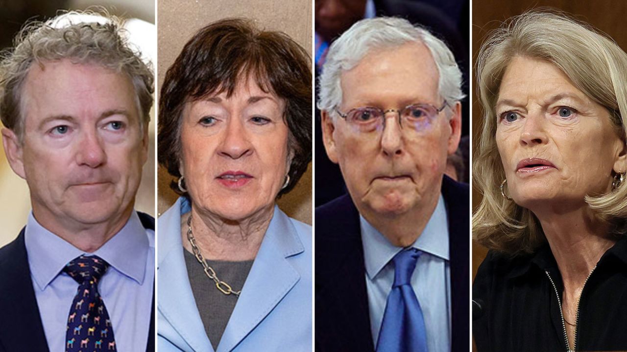 四名参议院共和党人与民主党人联手，罕见地就贸易政策对唐纳德·特朗普总统进行了两党联合谴责 ...